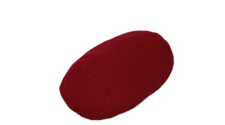 כרית ראש למושב נהג בצבע אדום